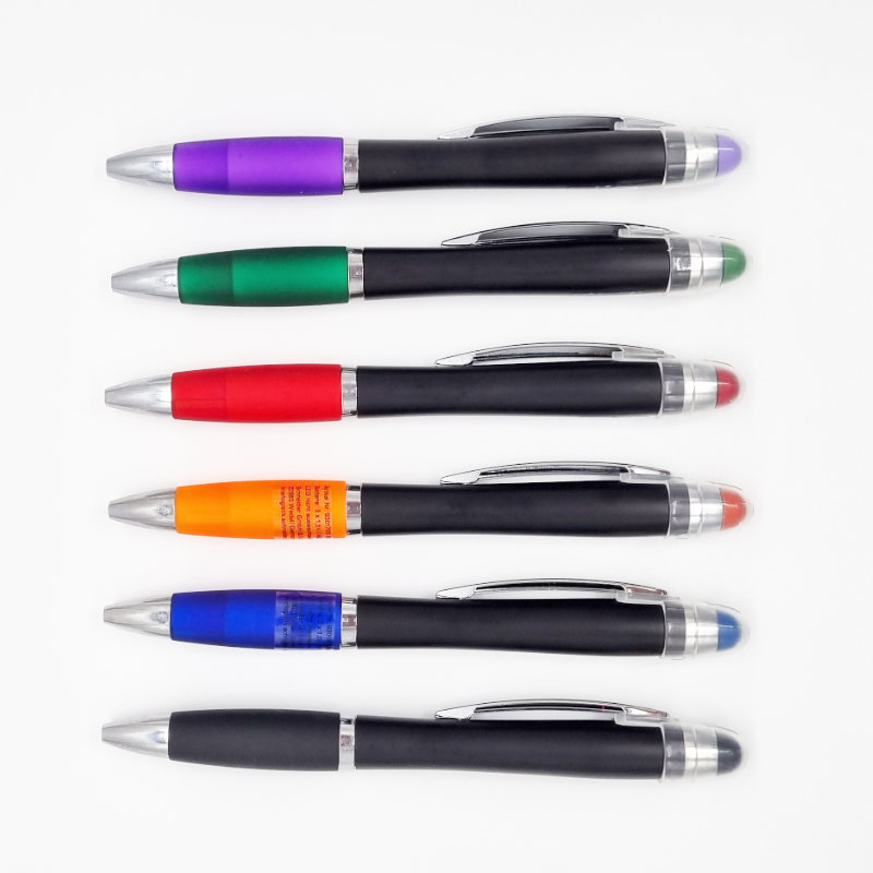 Kugelschreiber mit farbiger Leuchtfunktion 1